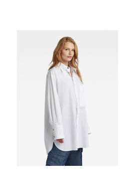 G-Star Raw Риза D22492-4481-110 Бял Oversize - Pepit.bg