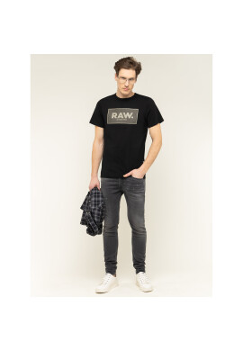 G-Star Raw Тишърт Boxed D16375-336-6484 Черен Regular Fit - Pepit.bg