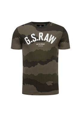 G-Star Raw Тишърт D15247-B719-A695 Зелен Regular Fit - Pepit.bg