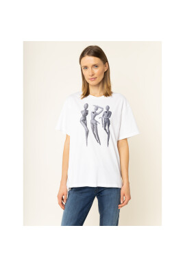 G-Star Raw Тишърт D15249-336-110 Бял Regular Fit - Pepit.bg