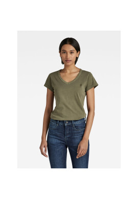 G-Star Raw Тишърт D21314-B059-B681 Зелен Slim Fit - Pepit.bg