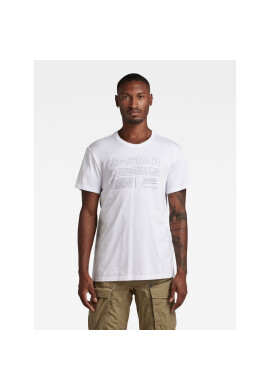 G-Star Raw Тишърт D22775-C506-110 Бял Regular Fit - Pepit.bg