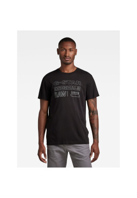 G-Star Raw Тишърт D22775-C506-6484 Черен Regular Fit - Pepit.bg