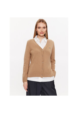 Gant Кардиган Icon 4803131 Кафяв Regular Fit - Pepit.bg