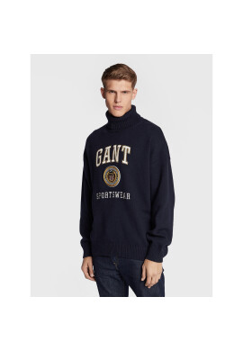 Gant Поло Crest Shield 8040133 Тъмносин Regular Fit - Pepit.bg