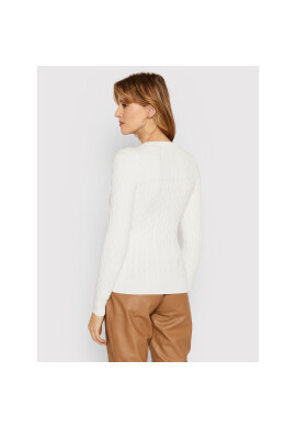 Gant Пуловер Cable 480022 Бял Slim Fit - Pepit.bg