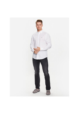 Gant Риза Broadcloth 3046402 Бял Slim Fit - Pepit.bg