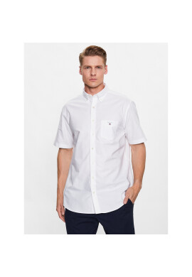 Gant Риза Oxford 3046001 Бял Regular Fit - Pepit.bg