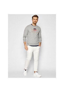 Gant Суитшърт Archive Shield 2046071 Сив Regular Fit - Pepit.bg