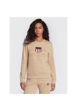 Gant Суитшърт Archive Shield 4204688 Бежов Regular Fit - Pepit.bg