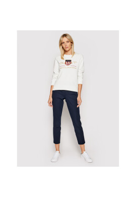 Gant Суитшърт Archive Shield 4204688 Бял Regular Fit - Pepit.bg
