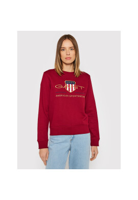 Gant Суитшърт Archive Shield 4204688 Червен Regular Fit - Pepit.bg
