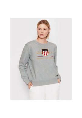 Gant Суитшърт Archive Shield 4204688 Сив Regular Fit - Pepit.bg