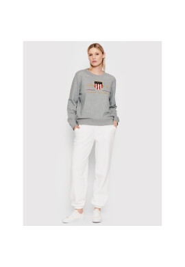 Gant Суитшърт Archive Shield 4204688 Сив Regular Fit - Pepit.bg