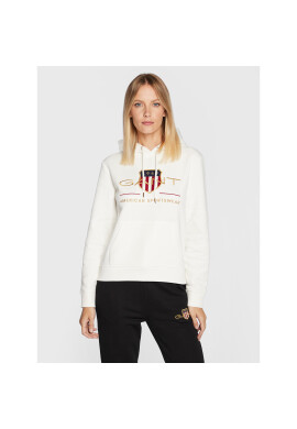 Gant Суитшърт Archive Shield 4204690 Бял Regular Fit - Pepit.bg