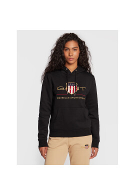 Gant Суитшърт Archive Shield 4204690 Черен Regular Fit - Pepit.bg