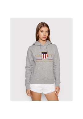 Gant Суитшърт Archive Shield 4204690 Сив Regular Fit - Pepit.bg