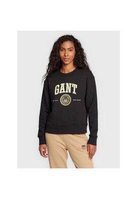 Gant Суитшърт Crest Shield 4203666 Черен Regular Fit - Pepit.bg