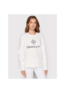 Gant Суитшърт Lock Up 4204680 Бял Regular Fit - Pepit.bg