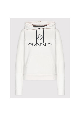 Gant Суитшърт Lock Up 4204681 Бял Regular Fit - Pepit.bg