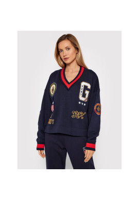 Gant Суитшърт Retro Shield 4202611 Тъмносин Oversize - Pepit.bg
