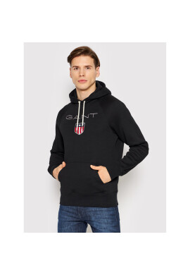 Gant Суитшърт Shield 276310 Черен Regular Fit - Pepit.bg