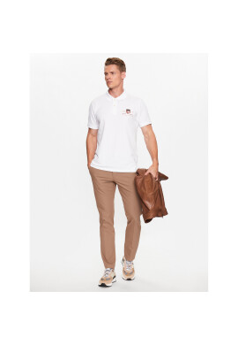 Gant Тениска с яка и копчета 2002014 Бял Regular Fit - Pepit.bg
