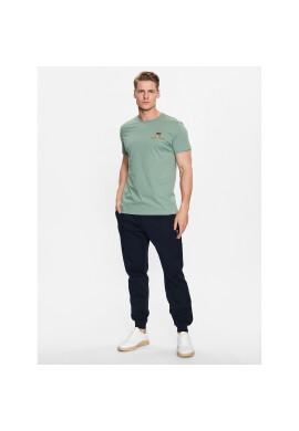 Gant Тишърт Archive Shield 2003081 Зелен Regular Fit - Pepit.bg