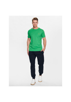 Gant Тишърт Contrast Logo 2053004 Зелен Regular Fit - Pepit.bg