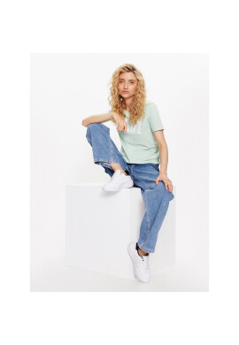 Gant Тишърт Logo 4200670 Зелен Regular Fit - Pepit.bg