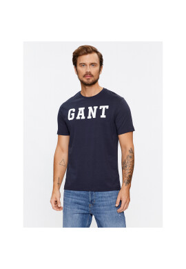 Gant Тишърт Md. Ss 2003213 Тъмносин Regular Fit - Pepit.bg
