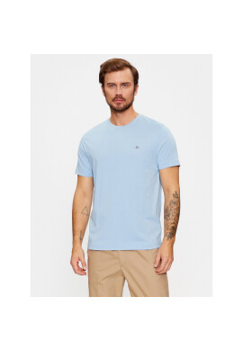 Gant Тишърт Reg Shield Ss 2003184 Син Regular Fit - Pepit.bg