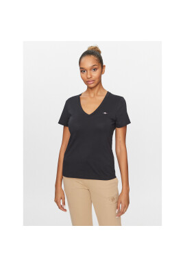 Gant Тишърт Reg Shield Ss V-Neck 4200750 Черен Regular Fit - Pepit.bg