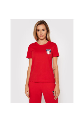 Gant Тишърт Retro Shield 4200219 Червен Relaxed Fit - Pepit.bg
