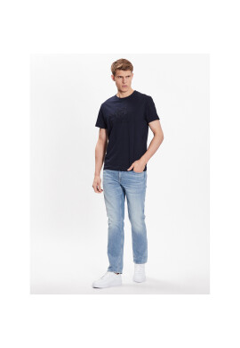 Gant Тишърт Tonal Shield 2003140 Тъмносин Regular Fit - Pepit.bg