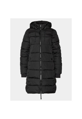 Gap Пухено яке 724331-00 Черен Regular Fit - Pepit.bg