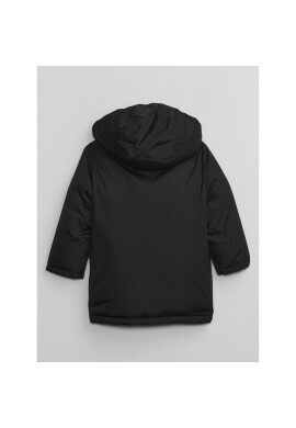 Gap Пухено яке 726276-00 Черен Regular Fit - Pepit.bg