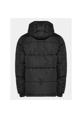 Gap Пухено яке 726357-00 Черен Relaxed Fit - Pepit.bg