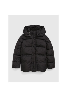 Gap Пухено яке 729969-00 Черен Regular Fit - Pepit.bg