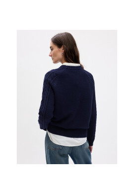 Gap Пуловер 815140-03 Тъмносин Regular Fit - Pepit.bg