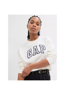 Gap Суитшърт 554936-08 Бял Regular Fit - Pepit.bg