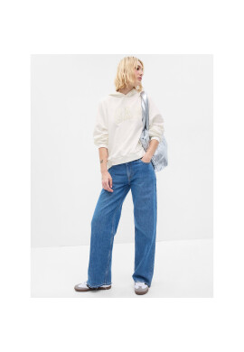 Gap Суитшърт 729733-05 Бял Regular Fit - Pepit.bg