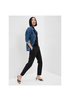 Gap Текстилни панталони 541213-04 Черен Regular Fit - Pepit.bg