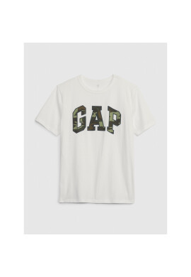 Gap Тишърт 424016-04 Бял Regular Fit - Pepit.bg