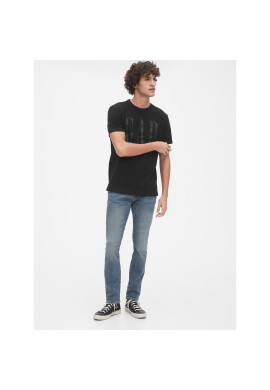 Gap Тишърт 499950-02 Черен Regular Fit - Pepit.bg
