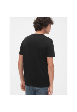 Gap Тишърт 499950-02 Черен Regular Fit - Pepit.bg