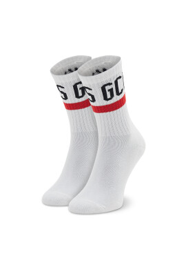 GCDS Дълги чорапи unisex CC94M010024 Бял - Pepit.bg