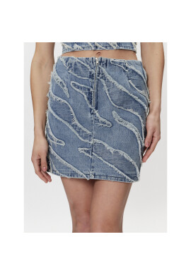 Gestuz Дънкова пола Larisa 10907039 Син Slim Fit - Pepit.bg