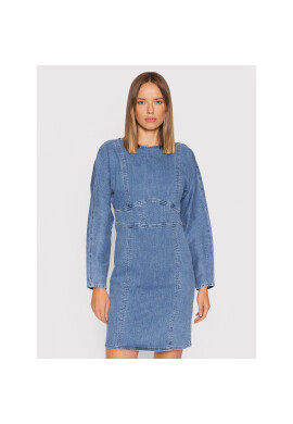 Gestuz Дънкова рокля Eline 10905537 Син Slim Fit - Pepit.bg