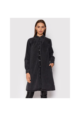 Gestuz Дънкова рокля Isabellegz 10905509 Сив Oversize - Pepit.bg